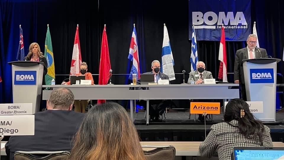 Speaking at BOMA Int Board of Governors